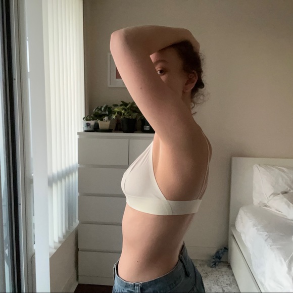 Out From Under Cream Strappy Bralette L - Picture 3 of 4